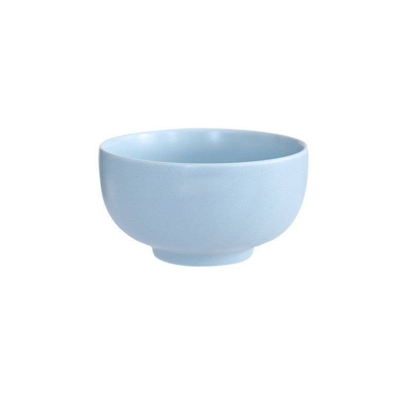 Matt Tableware Set Ceramic Rice Bowl